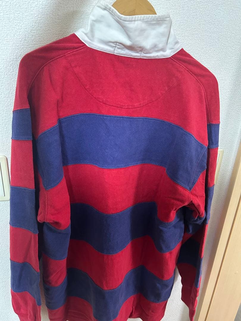 00s Polo by Ralph Lauren ラガーシャツ 赤青