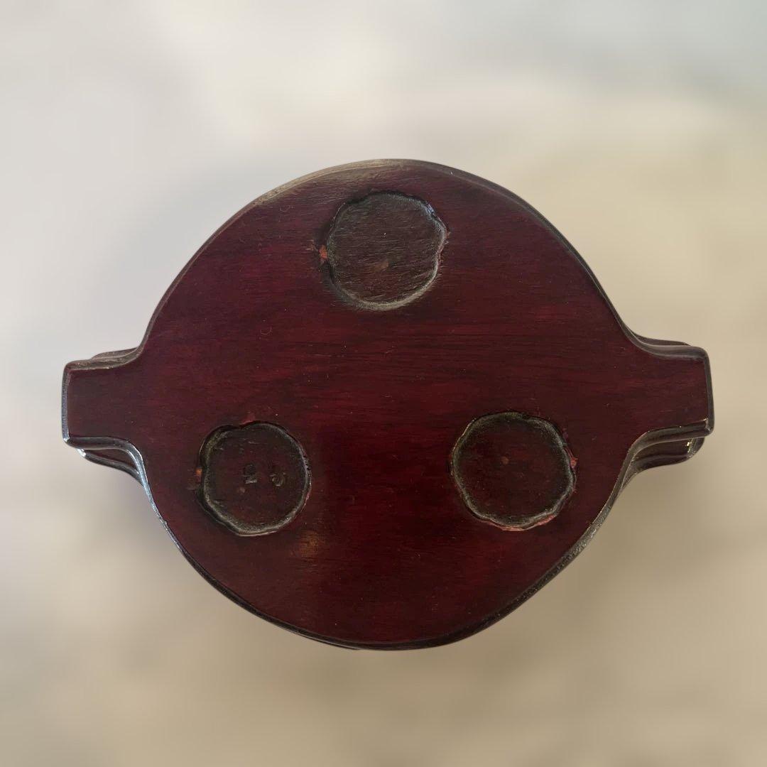 中国　古玩翡翠　玉石彫刻　香炉