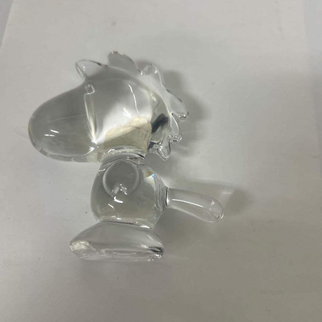 バカラ　　ガラス製　ウッドストックの置物