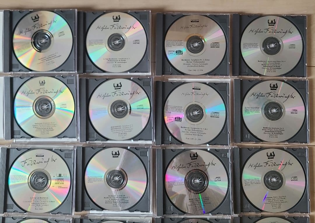 フルトヴェングラー ベートーヴェン & ブラームス 1-20巻セット 戦時録音集