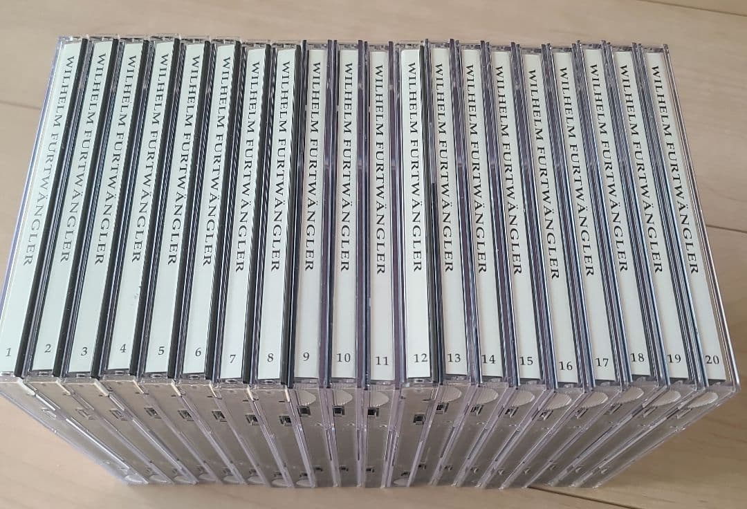 フルトヴェングラー ベートーヴェン & ブラームス 1-20巻セット 戦時録音集