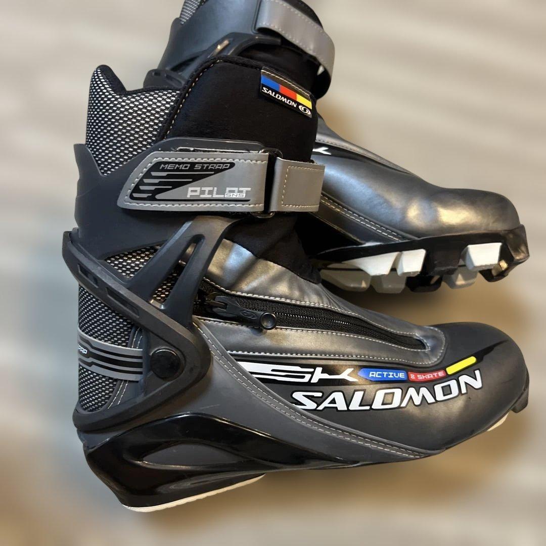 ☆Salomonクロスカントリースキーブーツ Active Skate SNS