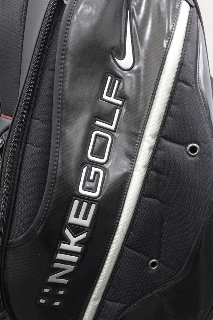 ▲NIKE GOLF ナイキ ゴルフ キャディバッグ エナメル ブラック
