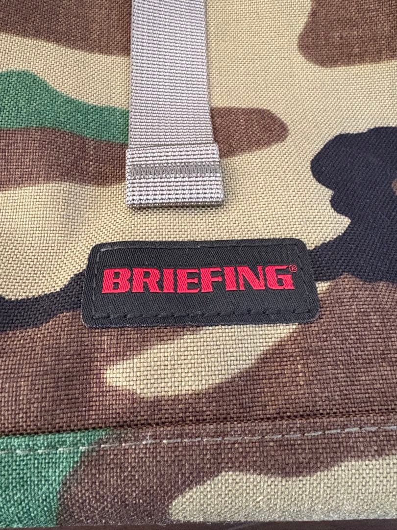 BRIEFING 迷彩 ボストンバッグ 未使用！