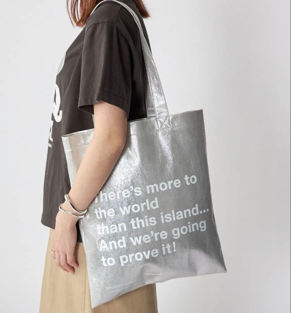 SHIPS ドラゴンクエスト　メタルスライム トートバッグ