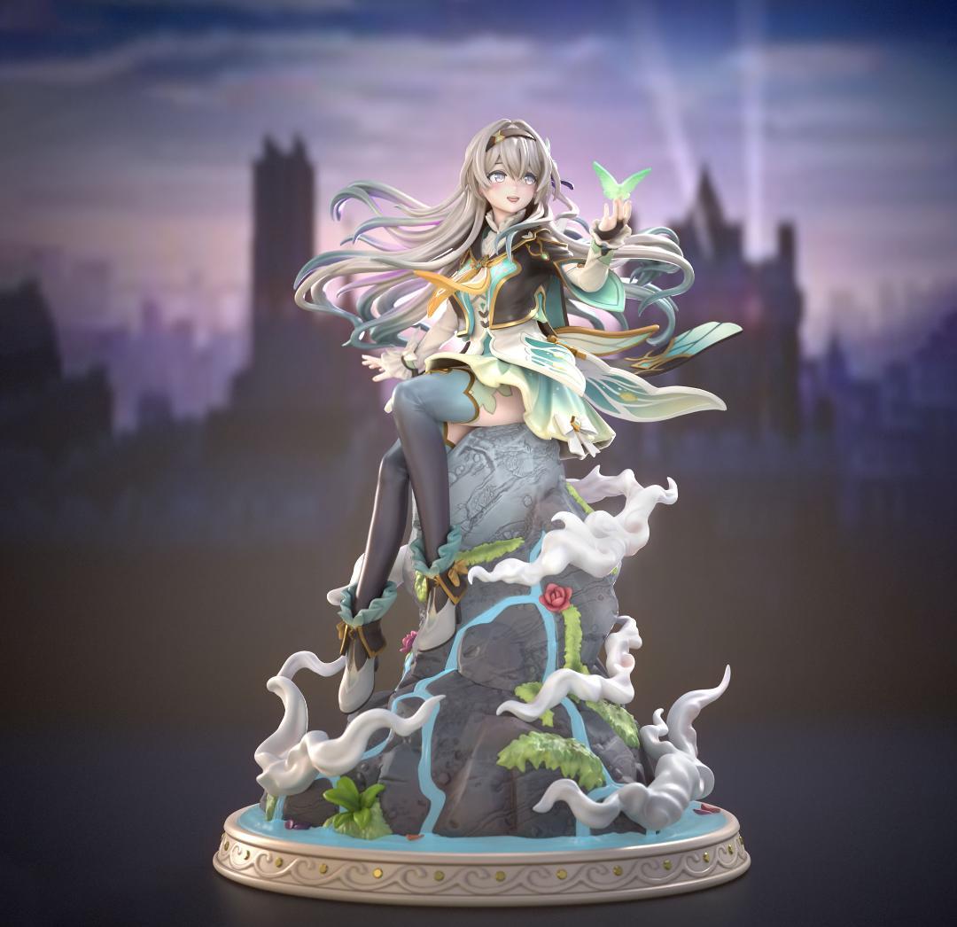 1/8 未塗装未組立 フィギュア ガレージキット【崩壊スターレイル　ホタル】