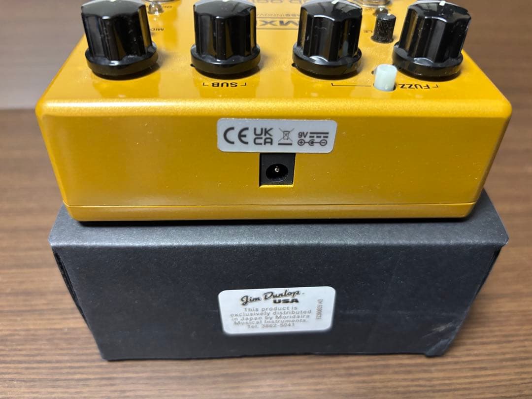 ベース MXR sub octave bass fuzz M287