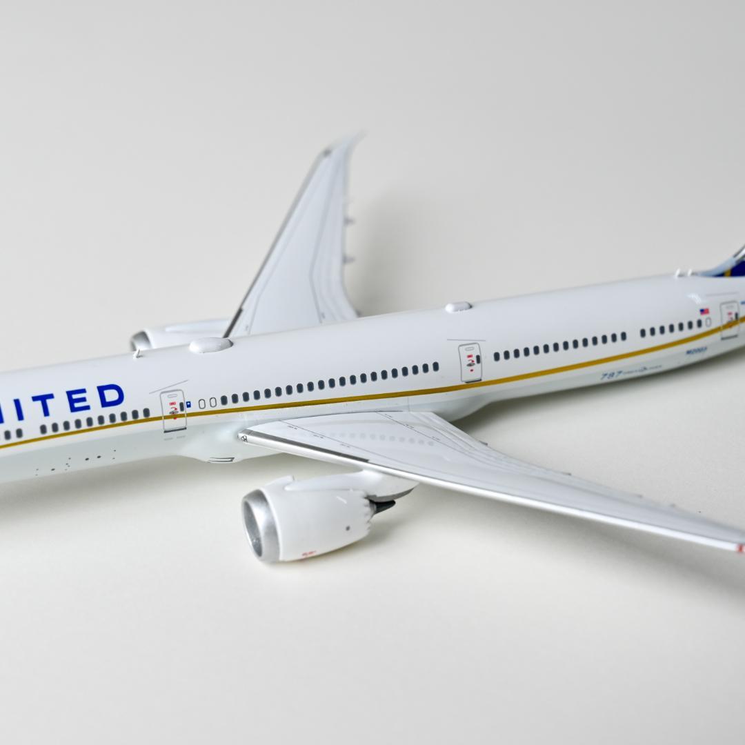 ユナイテッド航空 B787-10 ギア着脱可 Aviation 1/400