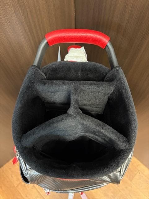 ジョジョ JJC062BR 9インチ キャディバッグ ブラック/ロッソ 新品