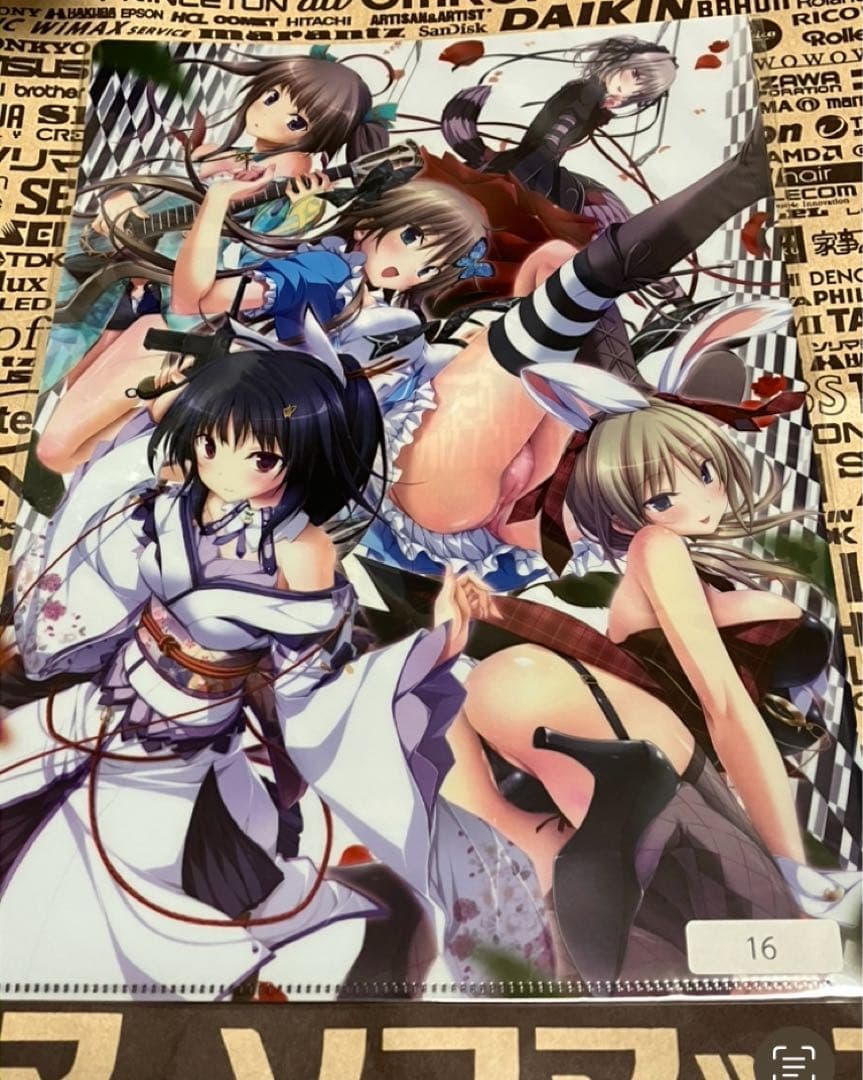 ハピメア　ハピメア展　クリアファイル　全16種　セット