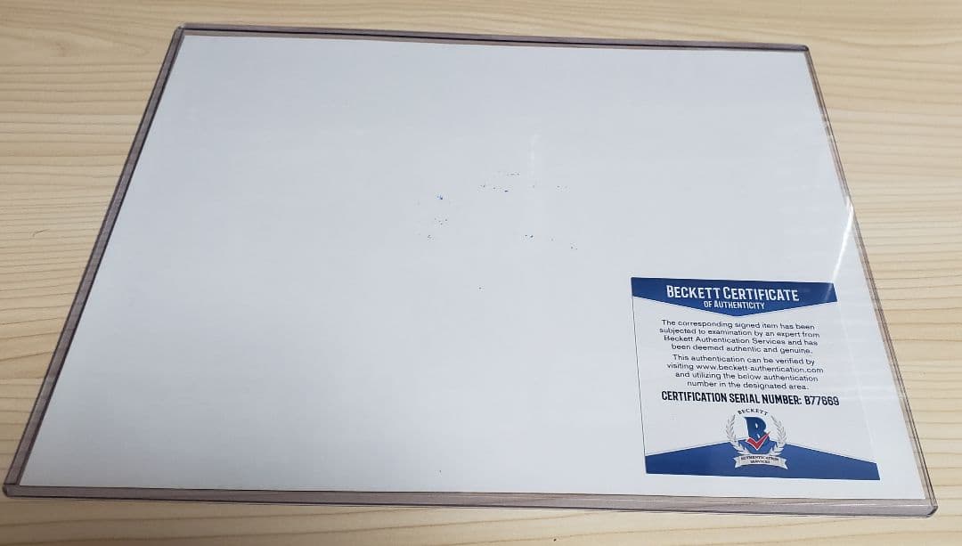 トムハンクス 直筆サインフォト ベケット鑑定 Tom Hanks 洋画 映画