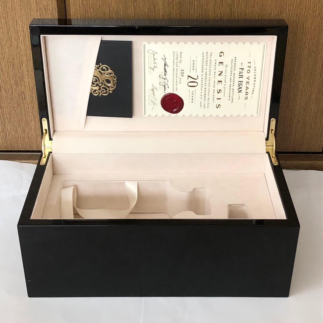 170周年記念のウイスキー「イーガンズ ジェネシス」　化粧箱のみ