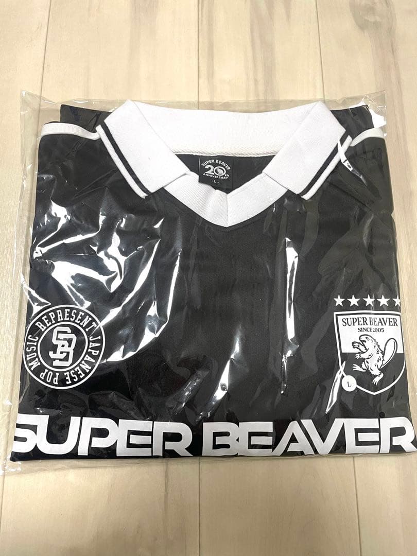 【新品未開封】SUPER BEAVER サッカーTシャツ ブラック/Lサイズ