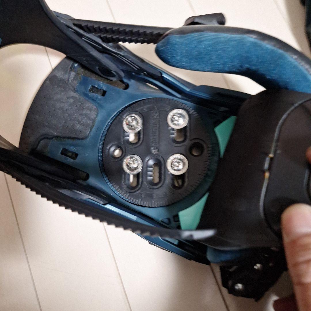 スノーボードセットK2ワールドワイド　　サロモンミラージュSサイズビンディング