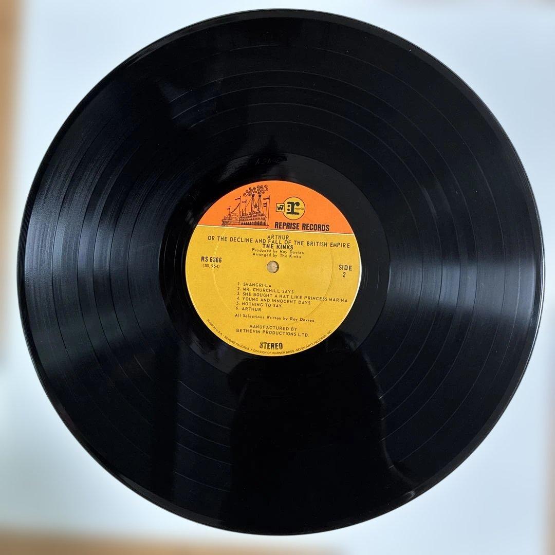 キンクス 名盤 レコード アーサー USオリジナル盤