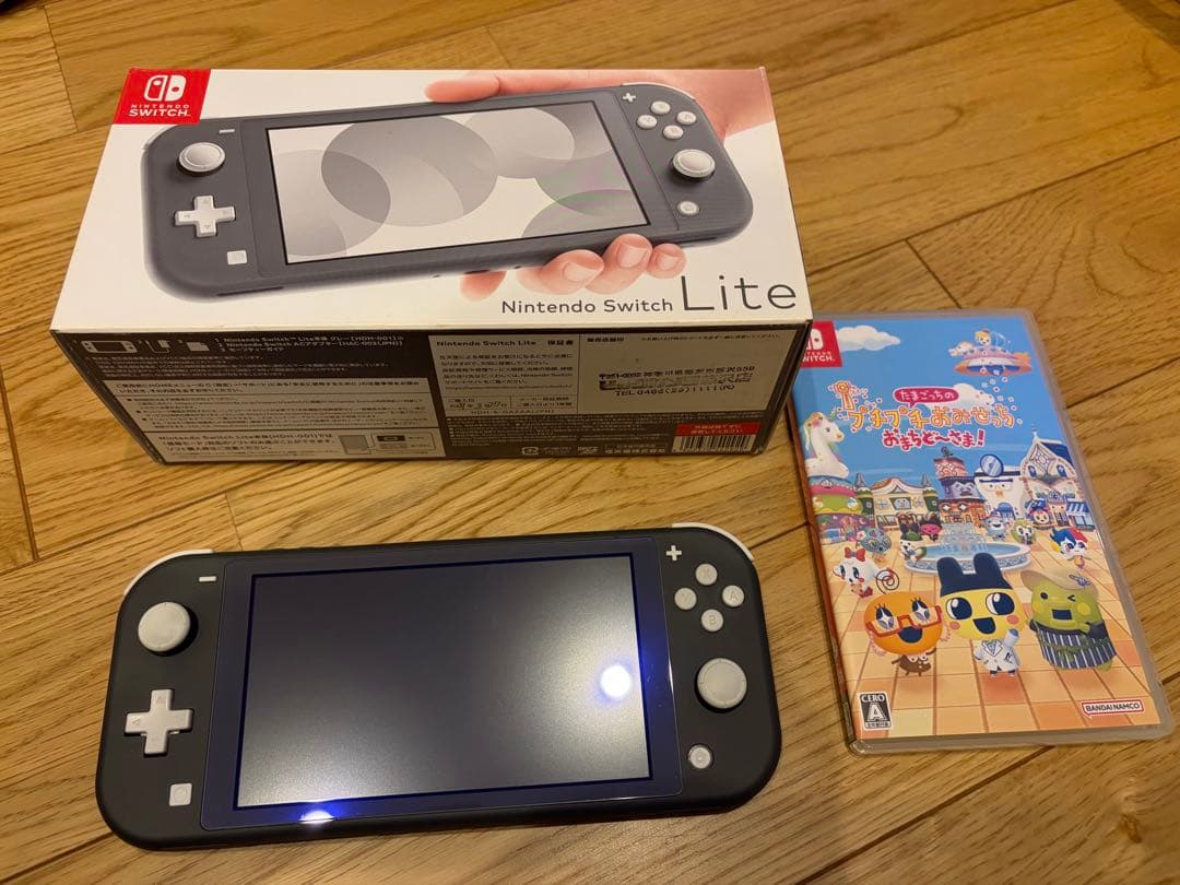 Nintendo Switch Lite グレー+ たまごっちプチプチおみせっち