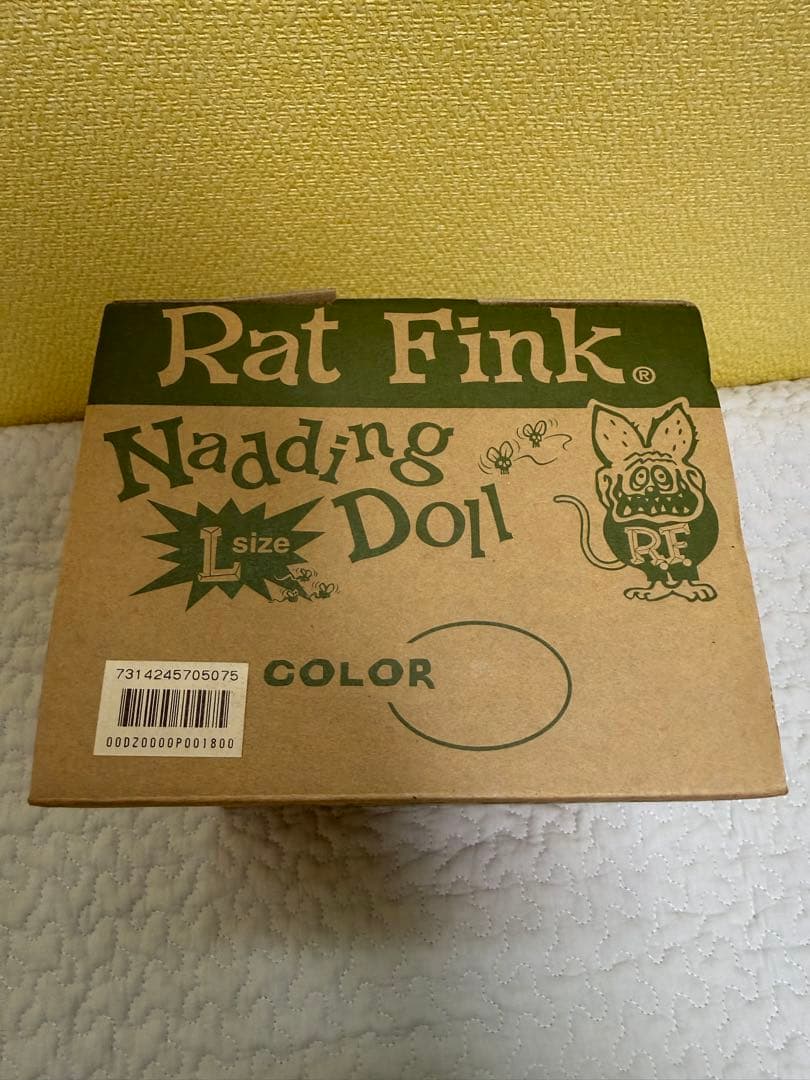 【未使用品】【激レア】RAT FINK ナディングドール Lサイズ　首振り