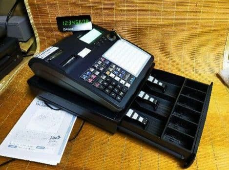カシオレジスター　TK-2800　店名無料　コンパクト上位機種　 741852