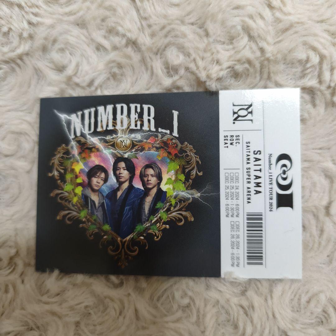 Number_i LIVE TOUR 2024 会場限定 絵柄カード 7枚セット