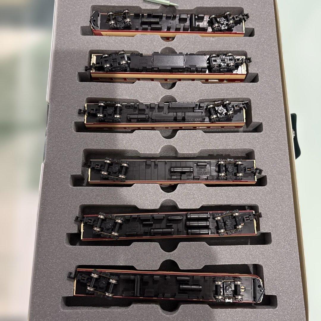 Nゲージ　カトー10-119 485系　交直両用特急電車　全車室内灯付き