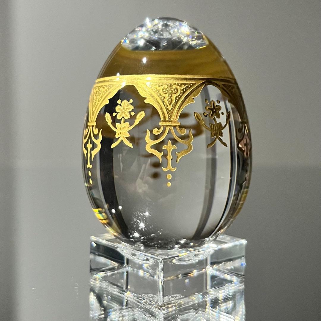 バカラ/※廃盤品※ 最上級ライン プレステージ エッグ　オブジェ