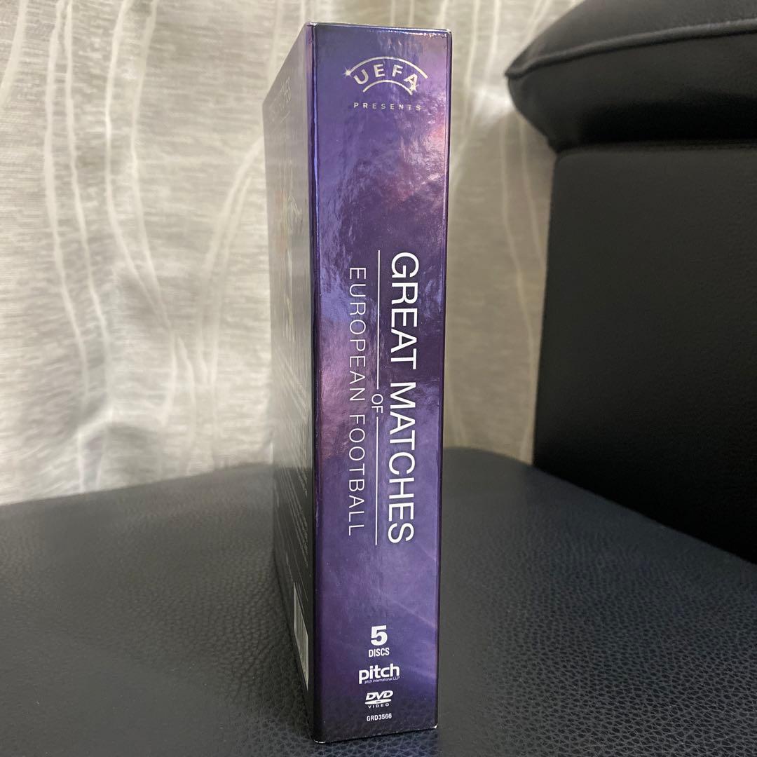 中古品DVD GREAT MATCHES OF EURO サッカー5枚入りセット