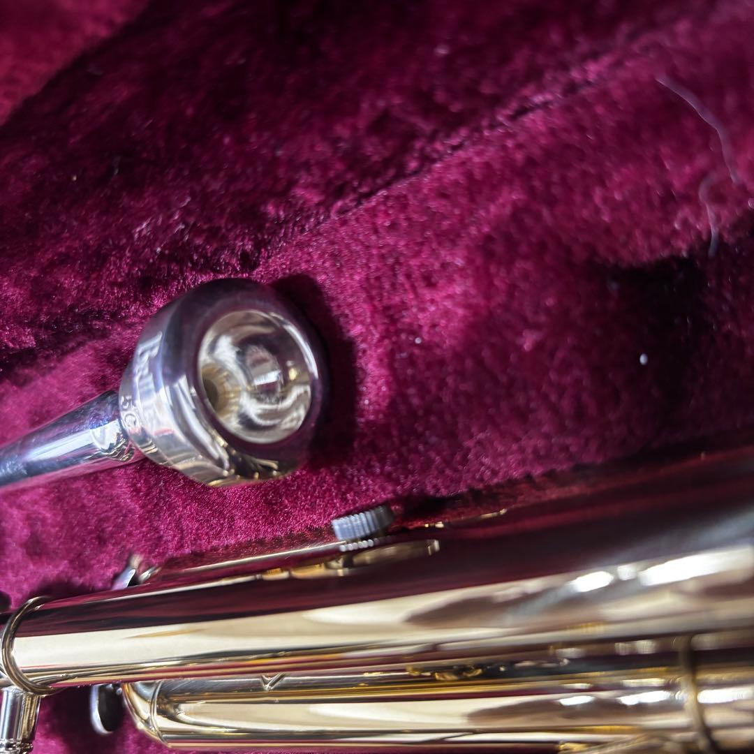 【ほぼ未使用】BRIILER トランペット ケース・付属品付き 初心者向け