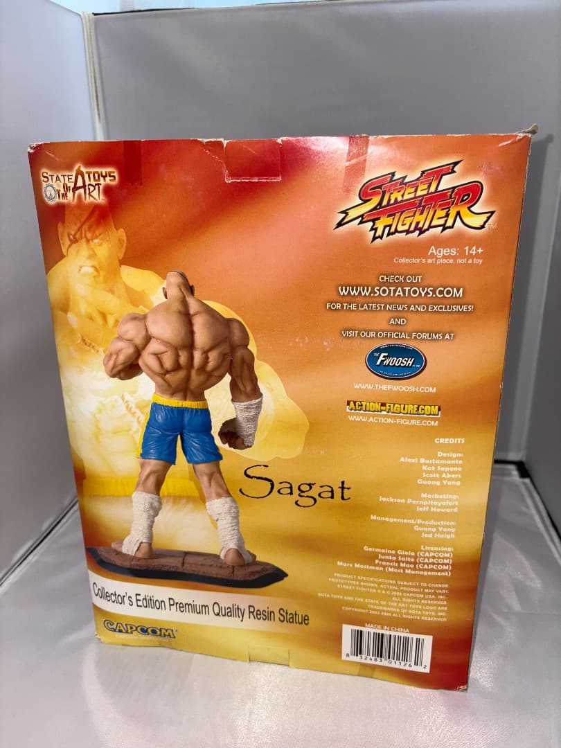 SOTA製　ストリートファイター2 サガット　フィギュア　新品未開封