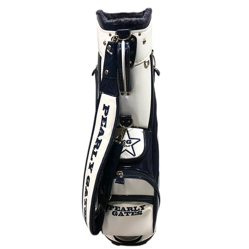 PEARLY GATES パーリーゲイツ キャディバッグ ホワイト ゴルフ