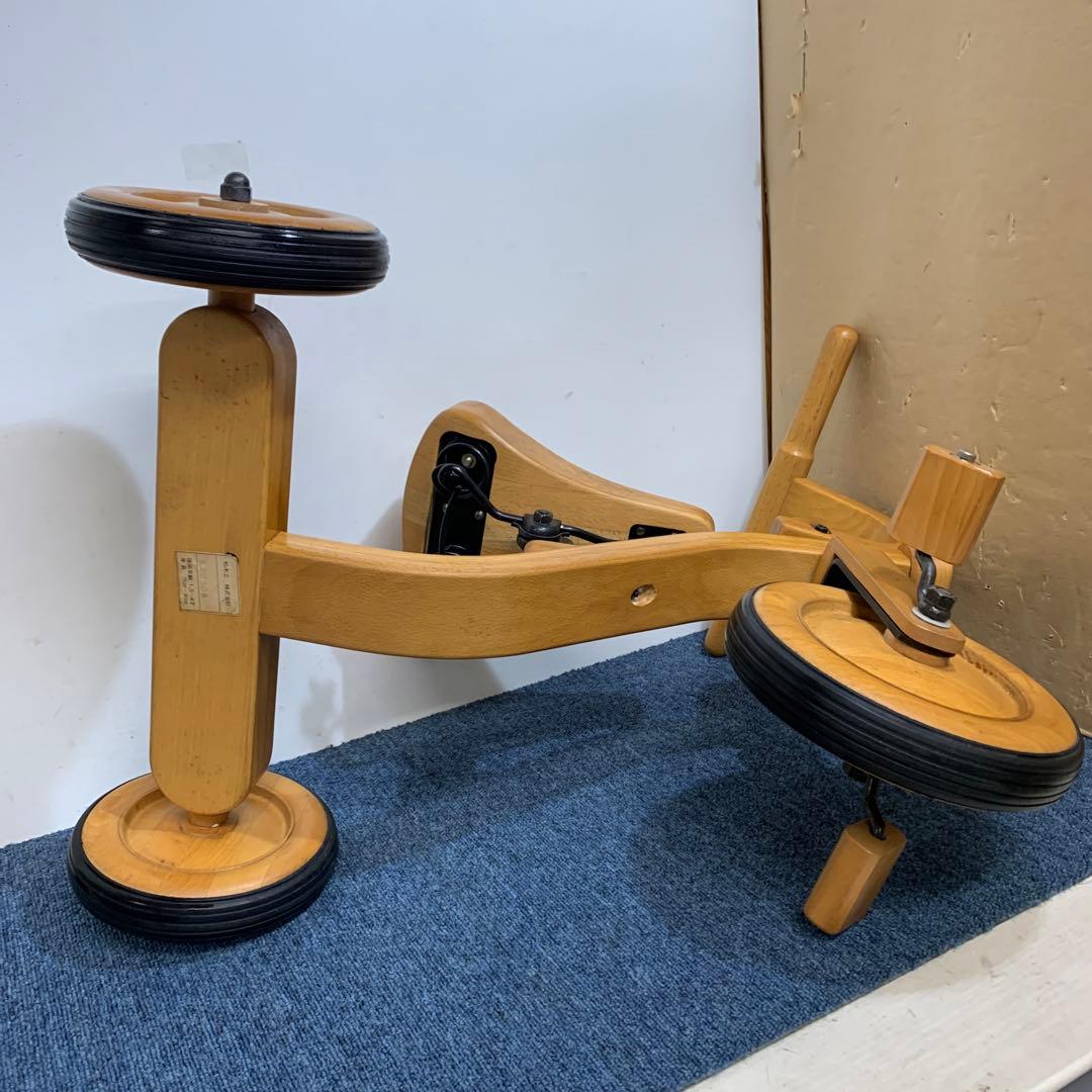 希少 木製 柏木工 KASHIWA幼児用 乗用玩具 三輪車 トライク