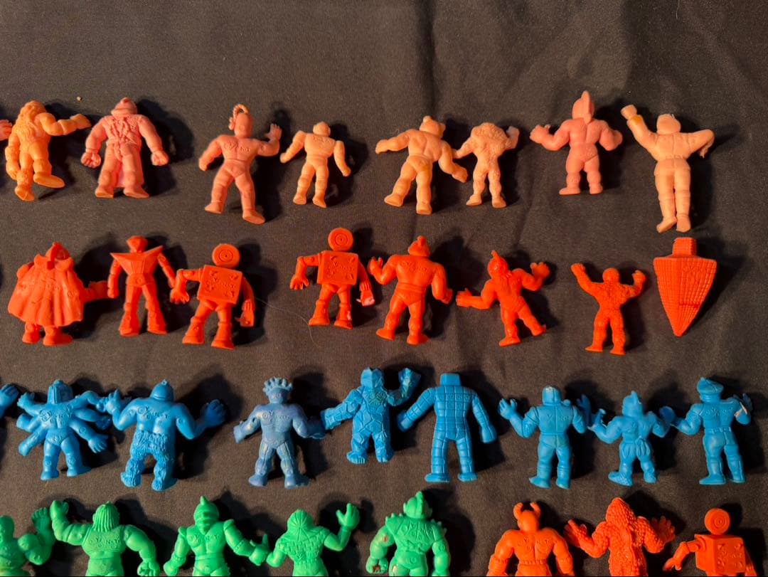 キン肉マン　キン消し　消しゴム　100体　当時物　まとめ売り　フィギュア