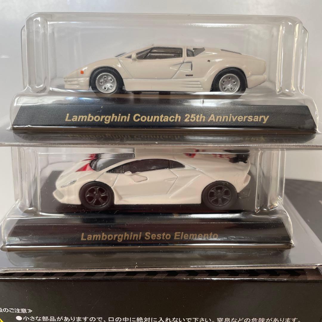 京商 1/64 ランボルギーニ 22台(イオタ，ミウラ，カウンタック等)