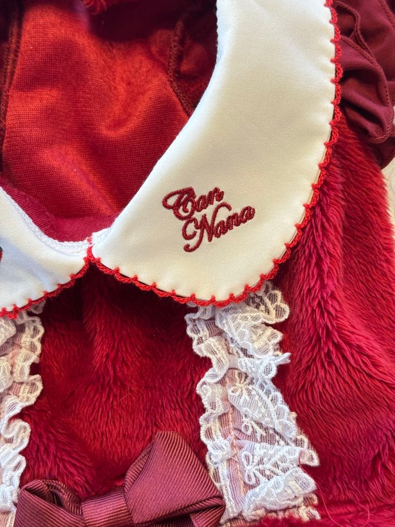 きゃんナナ 冬いちごスウィートワンピース ラズベリー Lサイズ