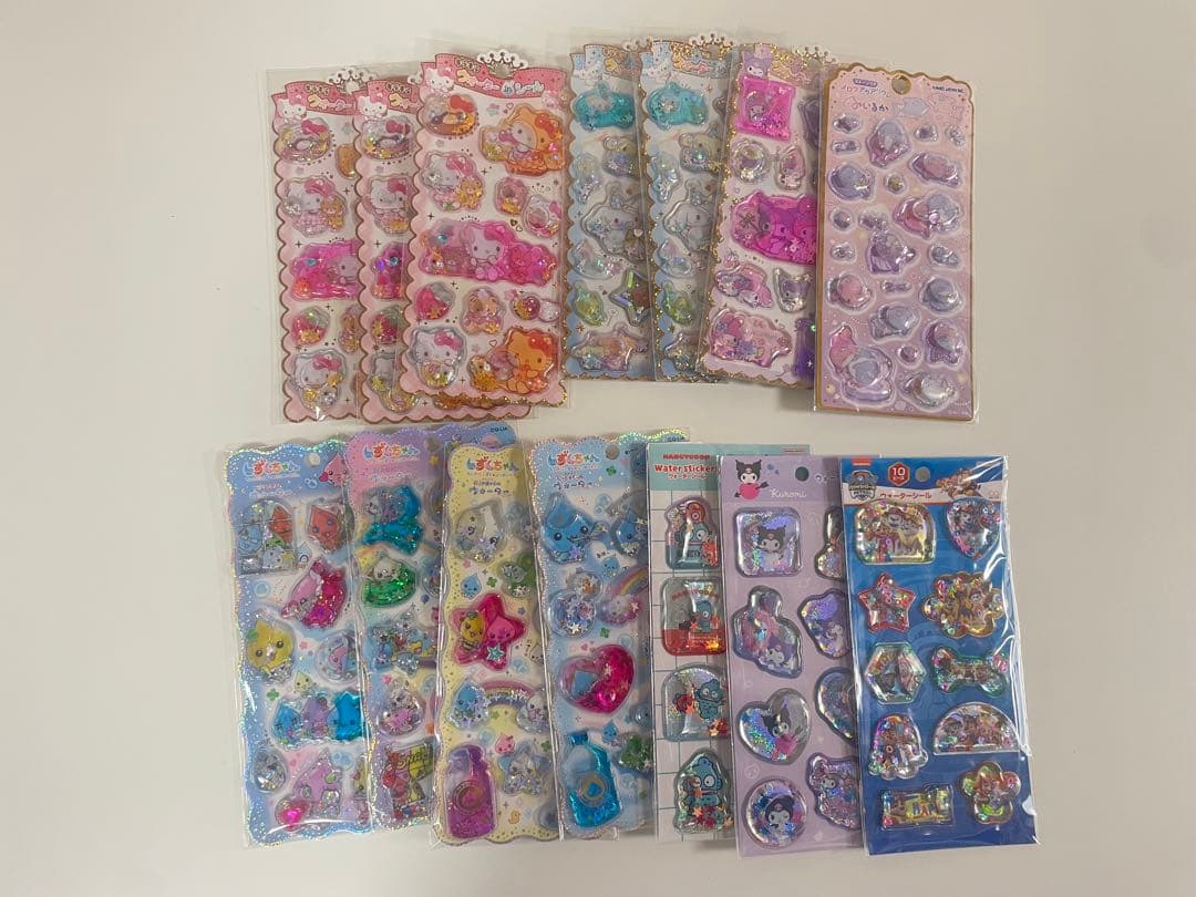 ボンボンドロップシール等　203枚　まとめ売り