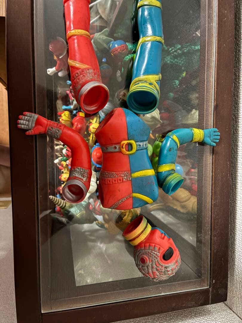 当時物　タカトク　人造人間キカイダー　ソフビ　約28cm　ソフビ