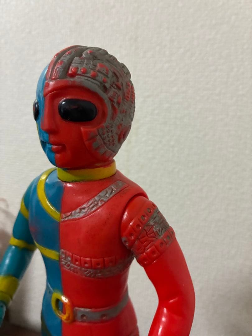 当時物　タカトク　人造人間キカイダー　ソフビ　約28cm　ソフビ