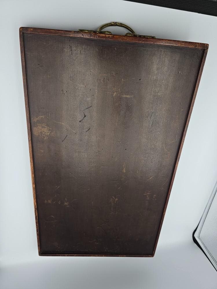 エミール・ガレ / 風景文マルケトリトレイ/