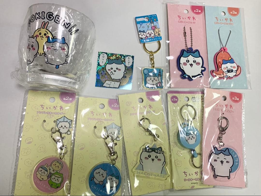 ちいかわ ハチワレ マスコット ぬいぐるみ　まとめ売り　おまけあり