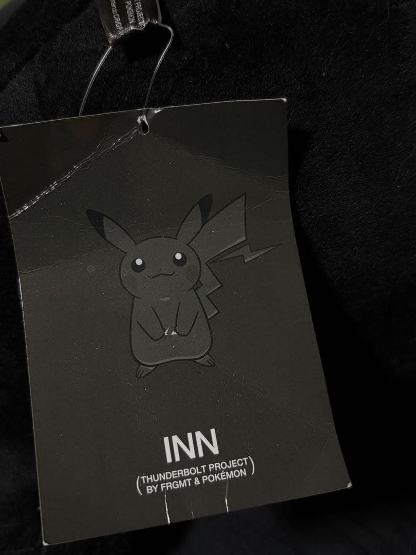 【タグ付】藤原ヒロシfragment xPokémon ピカチュウLサイズ