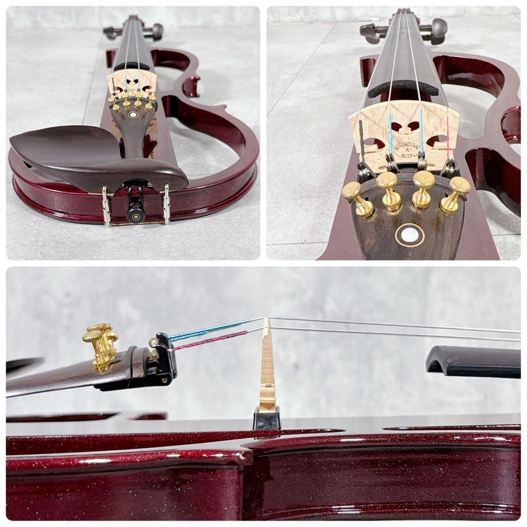 V590 ENNBOM HVPV-30 エレキ バイオリン サイレント 4/4