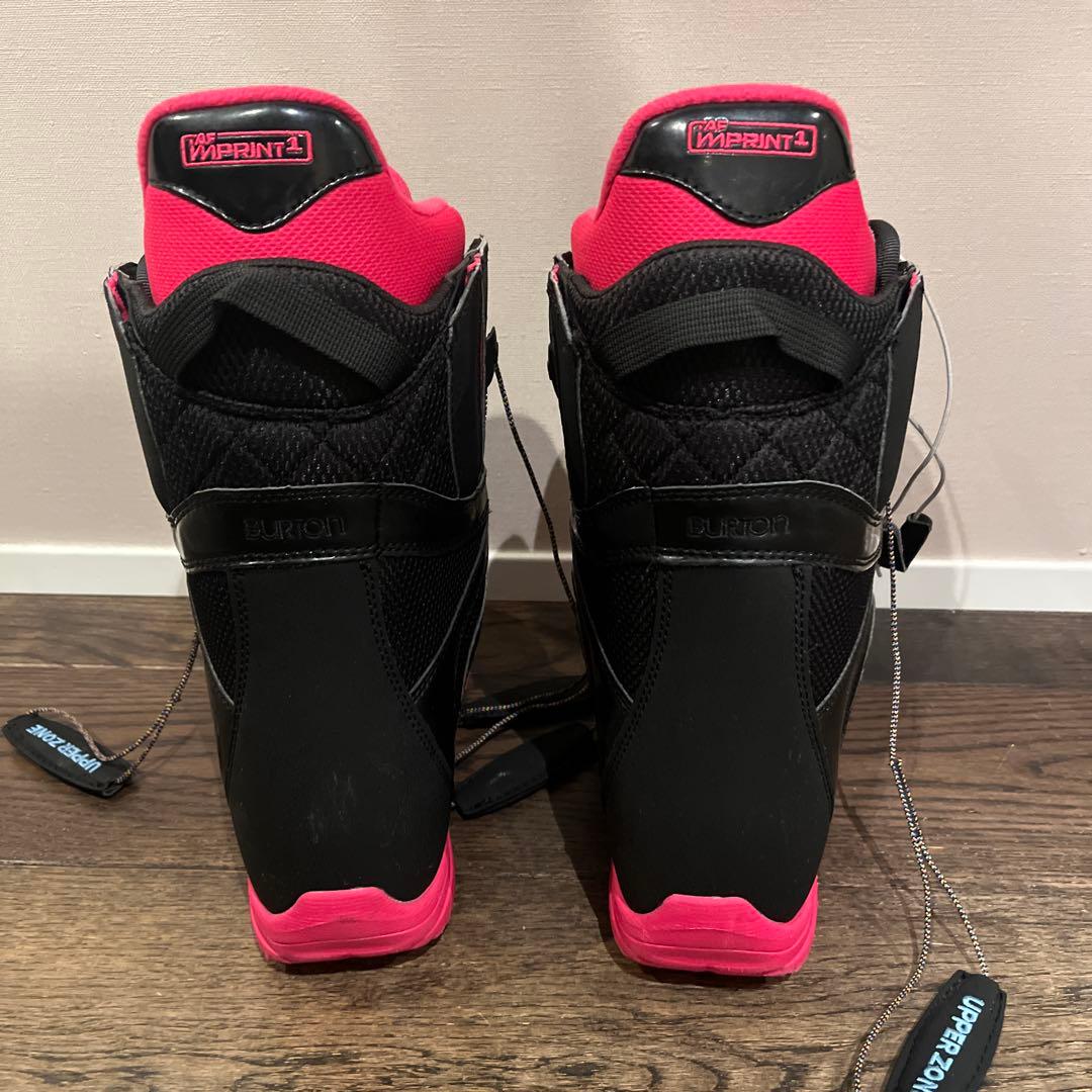 Burtonスノーボードブーツ ブラック/ピンク