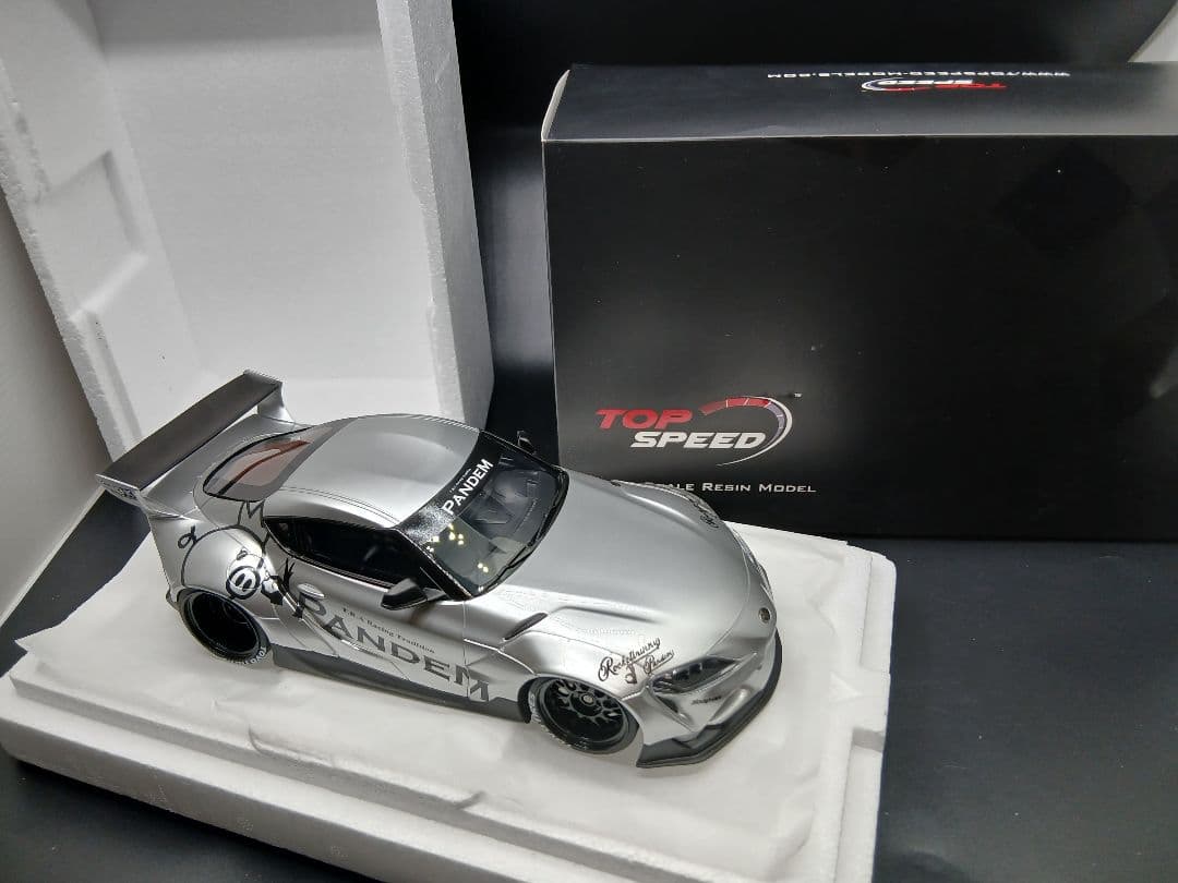 Top Speed 1/18　パンデム GR スープラ バージョン 1.0