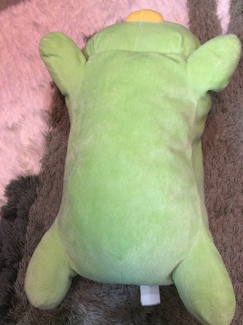 河童 ぬいぐるみ 枕 約45cm