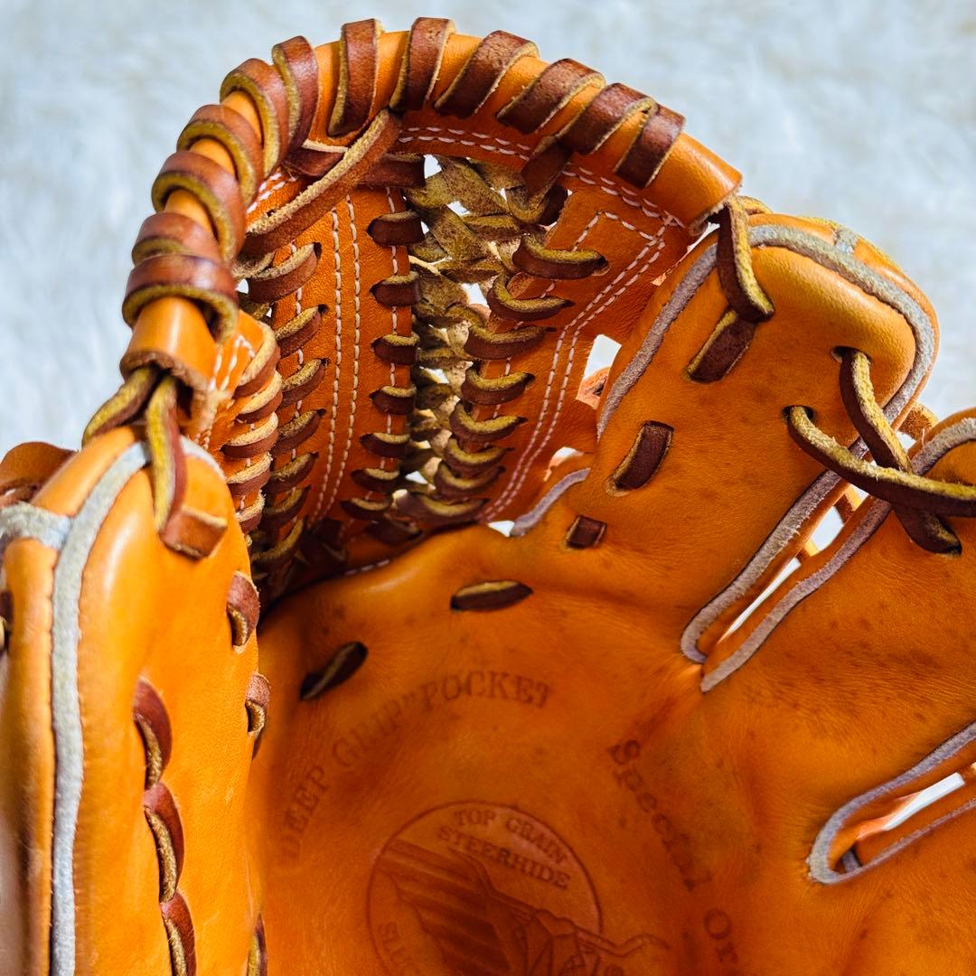 即戦力！高級スペシャルオーダー★ 久保田スラッガー硬式　内野　刺繍　グローブ