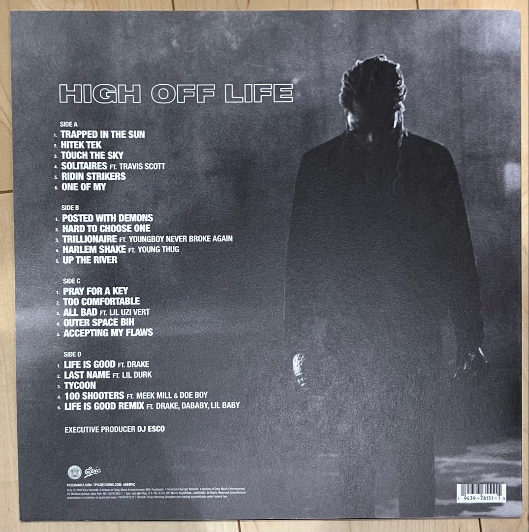 Future HIGH OFF LIFE サイン入りレコード