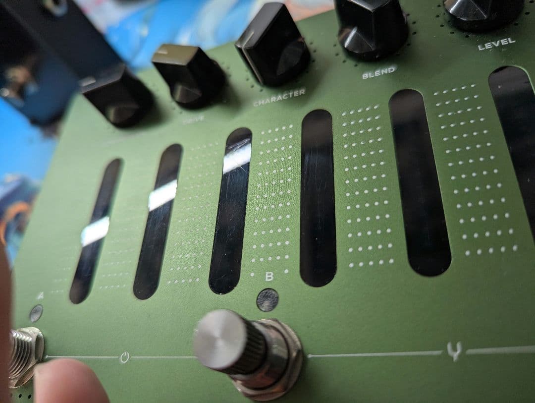 ADAM darkglass＋ vox チューナー　エフェクターボード