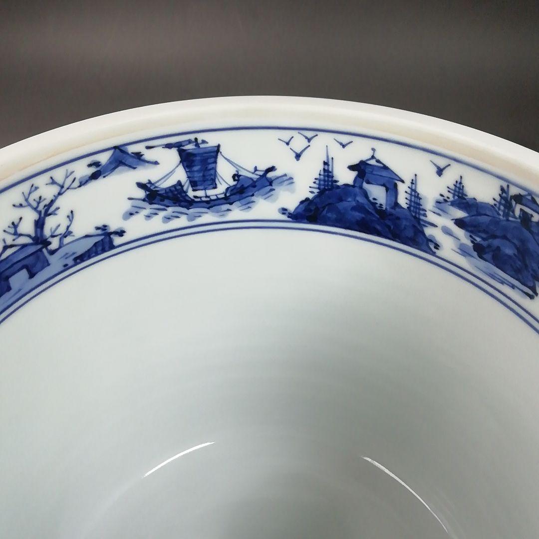 Ｗ７２　水指　『祥瑞写　青華』『平安　高野昭阿弥 造』　共箱　茶道具