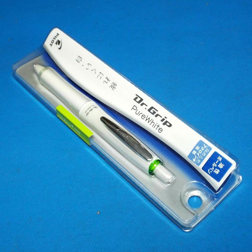 未開封 ドクターグリップ ボールペン ピュアホワイト 全4種 ピンク ブルー他