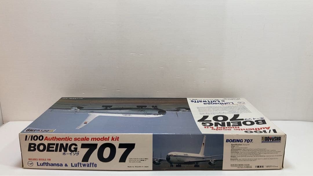 BOEING707 ボーイング　Lufthansa&Luftwaffe ドイツ