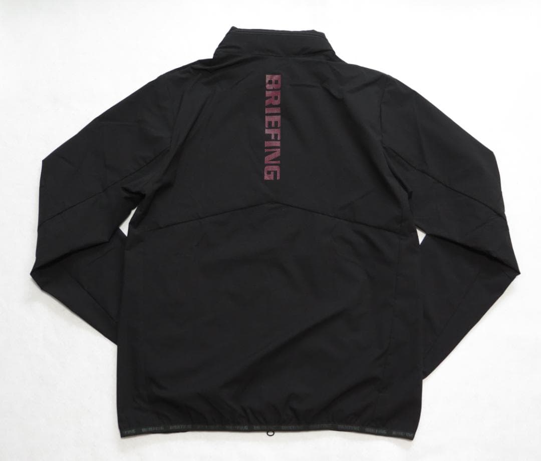 Ⓜブリーフィングゴルフ BRIEFING GOLF ウィンドブルゾン ブラック